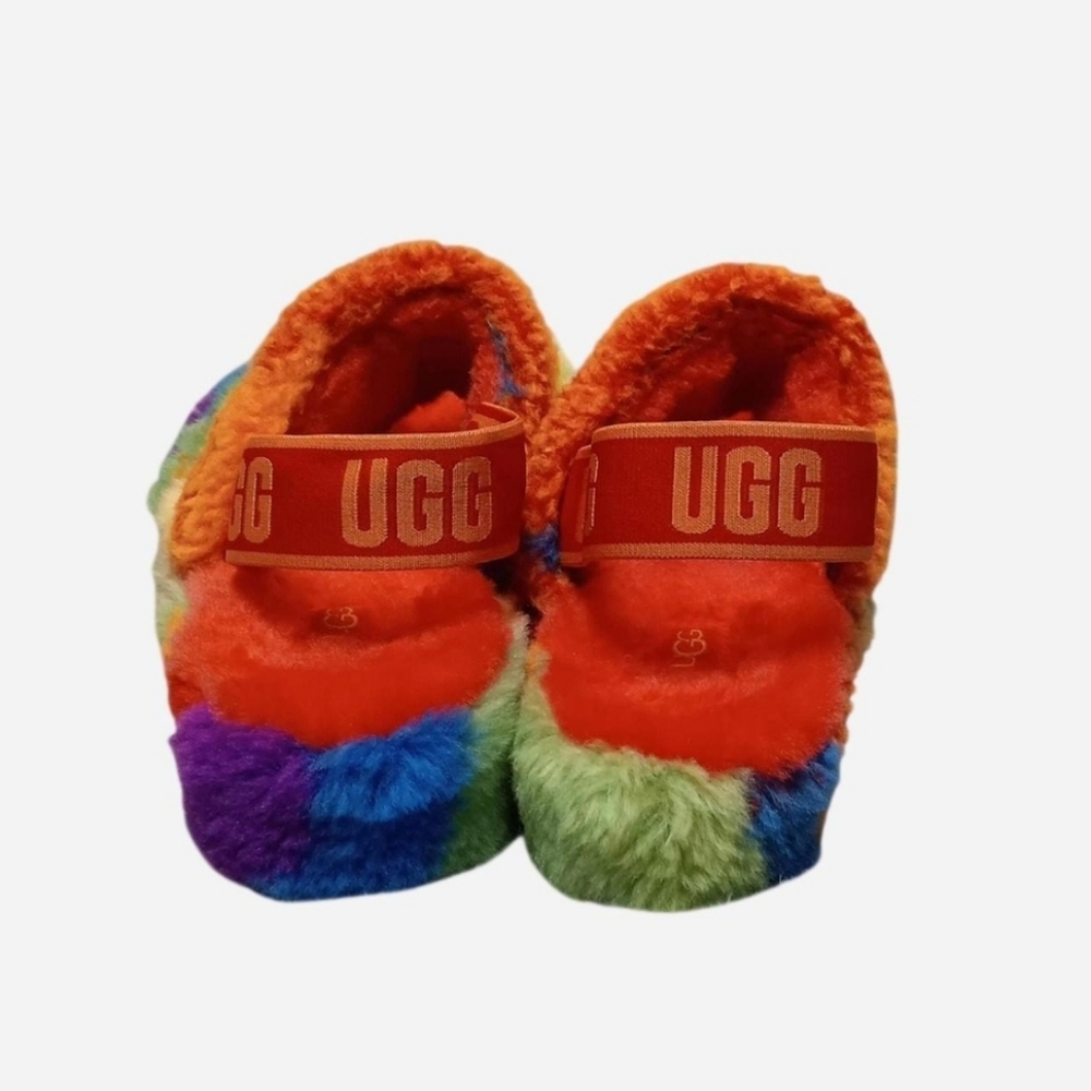 Ugg Rainbow Fluff Yeah Platform Slides - image 6